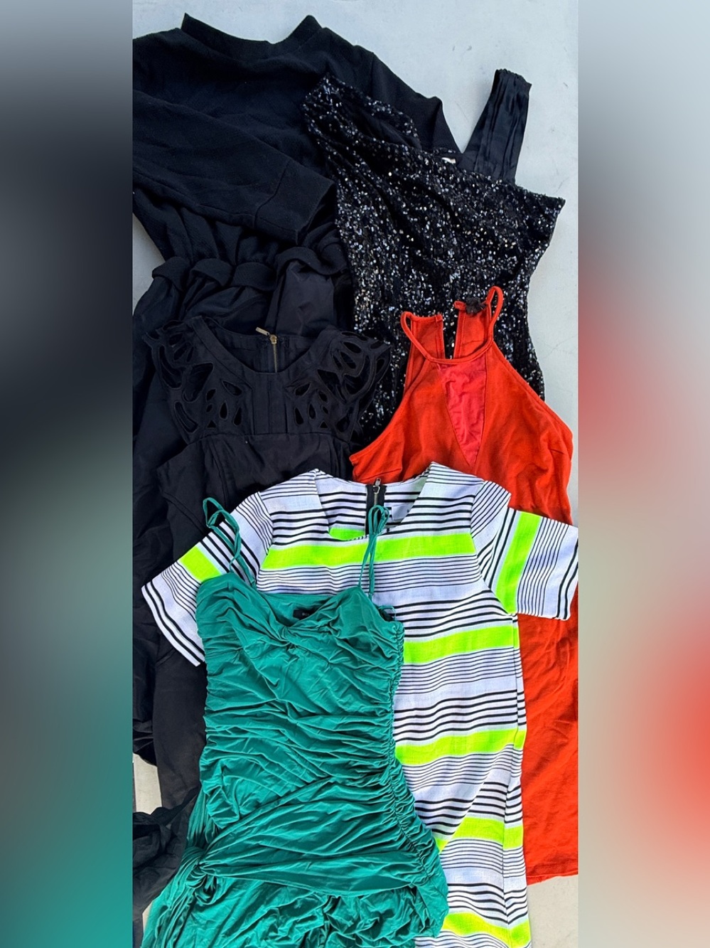 Womens dress bundle size small 6 pc Calvin Klein BCBG and more!